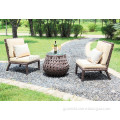 garden leisure rattan furniture supplier Hotel outdoor furniture PE rattan chairs and coffee table